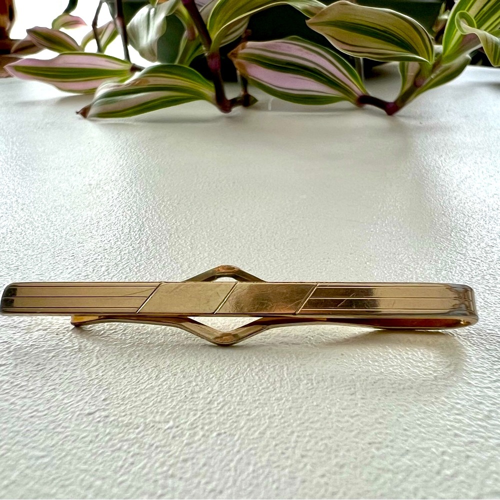 ⭐️ Vintage 1/20 12k Gold Money Clip or Tie Clip